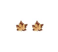 Thanksgiving Fall Earrings for Women Red Maple Leaf Dangle Earrings Harvest Orange Brown Stud Earrings Autumn Party Favors Holiday Gifts for Women, Zinc, No Gemstone