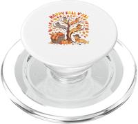 Thanksgiving Fall Y'all Group Bearded Dragons On Fall Tree PopSockets PopGrip for MagSafe