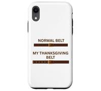 Thanksgiving Feast Belt Grandmas Cooking Family Dinner Fun Case for iPhone XR