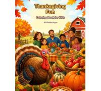 Thanksgiving Fun Coloring Book for Kids