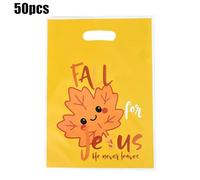 Thanksgiving Gift Bags With Handles, Totebags Gifts Maple Leaf For Halloween & Supplies Wrapping Candy Christmas