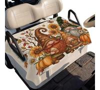 Thanksgiving Gnomes Golf Cart Towel Blanket Towel Blanket | Golf Cart Seat Cover Summer Comfortable Golf Cart Seat Blanket for Men Women