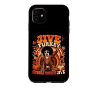 Thanksgiving Gobble Jive Turkey 70s Soul Singer Retro Case for iPhone 11