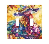thanksgiving light switch cover plates turkey fall harvest for wall decor festive thermos wall plates standard size double rocker
