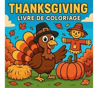 Thanksgiving - Livre de coloriage