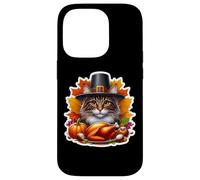 Thanksgiving Maine Coon Cat Owner Lover Fall Autumn Pumpkin Case for iPhone 14 Pro