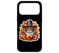Thanksgiving Maine Coon Cat Owner Lover Fall Autumn Pumpkin Case for iPhone 17 Pro Max