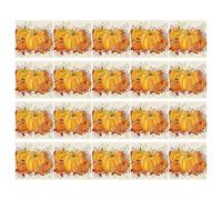 Thanksgiving Napkins | 20 Pack Decorative Absorbent Napkins | Halloween Dining Table Decorations | for Birthday Wedding Party Celebration Home Kitchen Dining Room Table