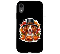 Thanksgiving Nova Scotia Duck Tolling Retriever Dog Owner Case for iPhone XR