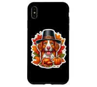 Thanksgiving Nova Scotia Duck Tolling Retriever Dog Owner Case for iPhone XS Max