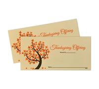 Thanksgiving Offering Envelopes for Church (100)