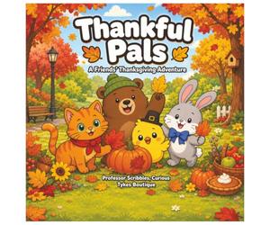 Thanksgiving Pals: A Friends' Thanksgiving Adventure (Professor Scribbles Festive Holiday Adventures)
