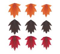 Thanksgiving Party Decorations - Maple Leaves Paper Fans Ornaments - Hangable Autumn Ceiling Wall Decoration for Thanksgiving Birthday Baby Shower Wedding Party
