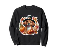 Thanksgiving Portuguese Podengo Pequeno Dog Owner Mom Dad Sweatshirt