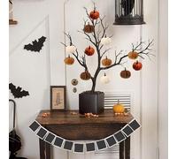 Thanksgiving Pumpkin Ornaments - Harvest Theme Mini Pumpkin Ornaments | Autumn Realistic Decoration for Living Room Dormitory Bedroom Garden Bookshelf