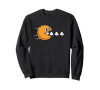 Thanksgiving pumpkin pie eating whipped cream - Funny Sweatshirt