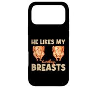 Thanksgiving She Likes My Drumstick Couple Matching Case for iPhone 17 Pro Max