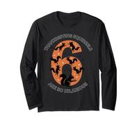 Thanksgiving Squirrels and Pie Number Six for Fall 6-7 Fun Long Sleeve T-Shirt