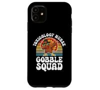 Thanksgiving Toxicology Nurse Gobble Squad Turkey Case for iPhone 11