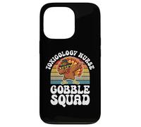 Thanksgiving Toxicology Nurse Gobble Squad Turkey Case for iPhone 13 Pro