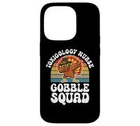 Thanksgiving Toxicology Nurse Gobble Squad Turkey Case for iPhone 14 Pro