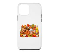 Thanksgiving Turkey Ghost Fall Halloween Teacher School Case for iPhone 12 mini