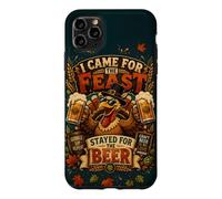 Thanksgiving Turkey I Came For The Feast Stayed For Beer Case for iPhone 11 Pro Max