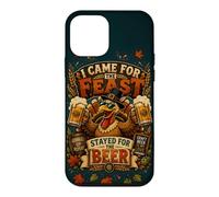 Thanksgiving Turkey I Came For The Feast Stayed For Beer Case for iPhone 12 mini