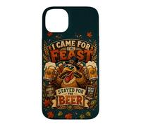 Thanksgiving Turkey I Came For The Feast Stayed For Beer Case for iPhone 14 Plus