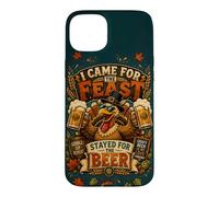 Thanksgiving Turkey I Came For The Feast Stayed For Beer Case for iPhone 15 Plus