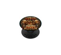 Thanksgiving Turkey I Came For The Feast Stayed For Beer PopSockets Adhesive PopGrip