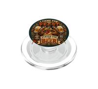 Thanksgiving Turkey I Came For The Feast Stayed For Beer PopSockets PopGrip for MagSafe