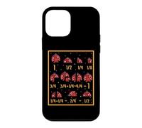 Thanksgiving Turkey Math Fraction Funny Teacher Teaching Case for iPhone 12 mini