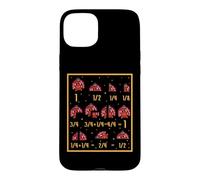 Thanksgiving Turkey Math Fraction Funny Teacher Teaching Case for iPhone 15 Plus