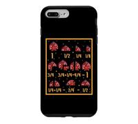 Thanksgiving Turkey Math Fraction Funny Teacher Teaching Case for iPhone 7 Plus/8 Plus