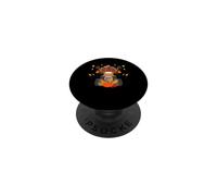 Thanksgiving Turkey Riding Monster Truck Boys Kids PopSockets Adhesive PopGrip