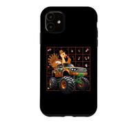 Thanksgiving Turkey Riding Monster Truck Funny Dinner Season Case for iPhone 11
