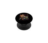 Thanksgiving Turkey Riding Monster Truck Funny Dinner Season PopSockets Adhesive PopGrip