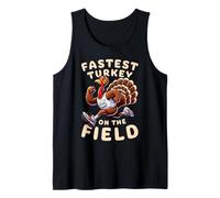 Thanksgiving Turkey Trot 2026 Fastest Turkey on the Field Tank Top