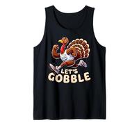 Thanksgiving Turkey Trot 2026 Let's Gobble Funny Tank Top