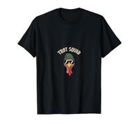Thanksgiving Turkey Trot Squad 2025 Trot Race Value Graphic T-Shirt, Men, Black, XL