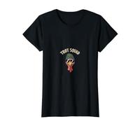 Thanksgiving Turkey Trot Squad 2025 Trot Race Value Graphic T-Shirt, Women, Black, M