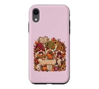 Thanksgiving Wine Mom Fall Gnomes Harvest Case for iPhone XR