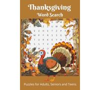 Thanksgiving Word Search: Cozy Word Searches with Easy-to-Read Print About Fall, Autumn, Thanksgiving, and More - 6x9 Inches - A Perfect Gift for Holidays, Vacations, and Free Time