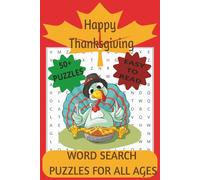 Thanksgiving Word Search Fun: 50+ Puzzles - A Cozy Gift for Fall, Family Time, and the Holidays