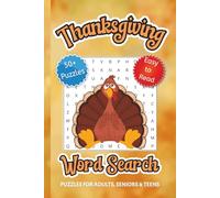 Thanksgiving Word Search Puzzle Book: Word Search