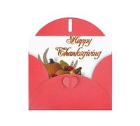 Thanksgiving1 Greetings Single Cards With Envelopes,Greeting Cards Thinking Of You, Encouragement Cards