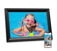 ThankVip Digital Picture Frame 10.1 Inch WiFi Photo Frame Electronic, IPS HD Display Touch Screen, 16GB Storage, Slideshow, Wall Mountable, Auto Rotate, Share Photos and Video via Uhale App