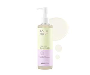 THANKYOU FARMER Pollufree Blackhead Pore Deep Cleansing Oil - Blackhead Cleanser, Korean Herb Extracts, Lightweight Korean Oil Cleanser for Face, All skin types 200ml