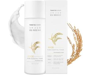 THANKYOU FARMER Rice Pure Essential Toner | Korean Rice Extracts 100,000ppm | 7.03 Fl Oz (200ml)